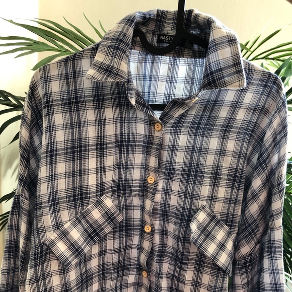 Nasty Gal Lumberjack Chic Check Shirt - Picture 4 of 7